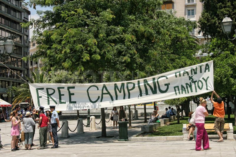 Μαζική ανυπακοή και εξόρμηση για ελεύθερη και υπεύθυνη κατασκήνωση